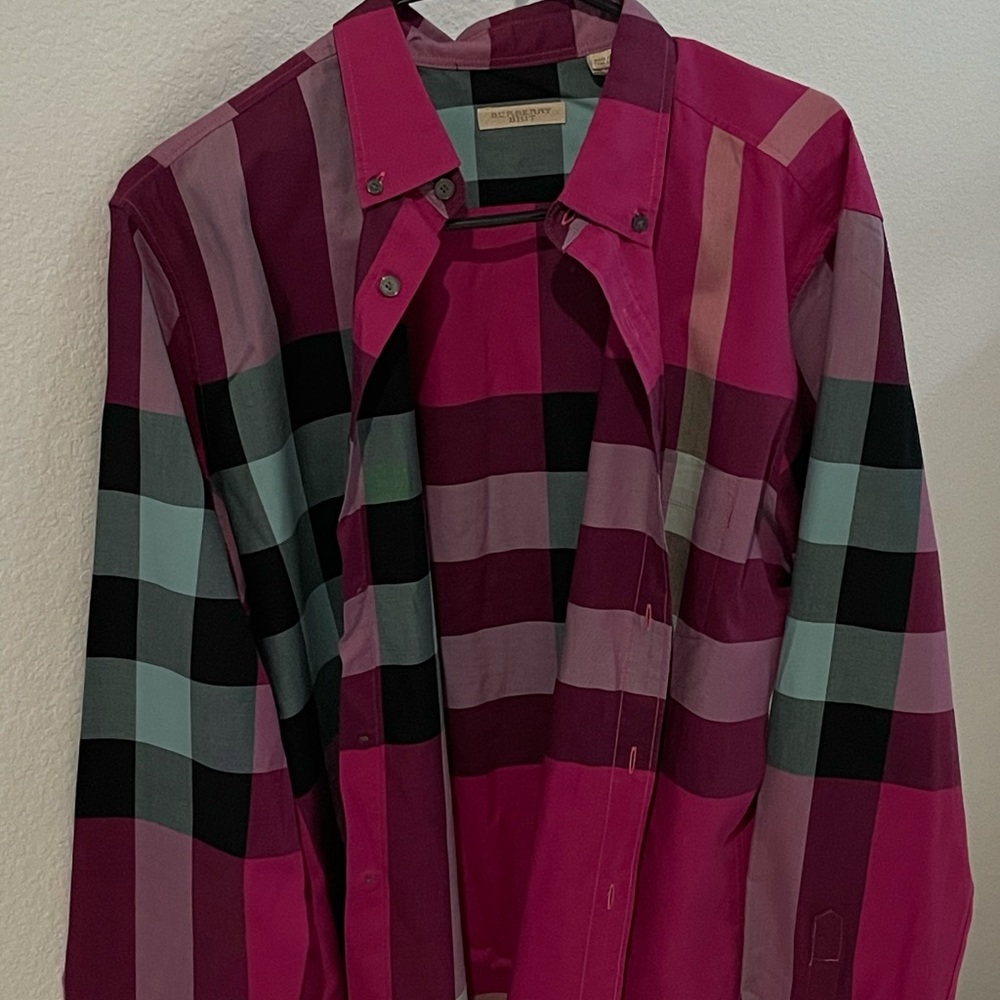 Men’s Burberry Long Sleeve Shirt